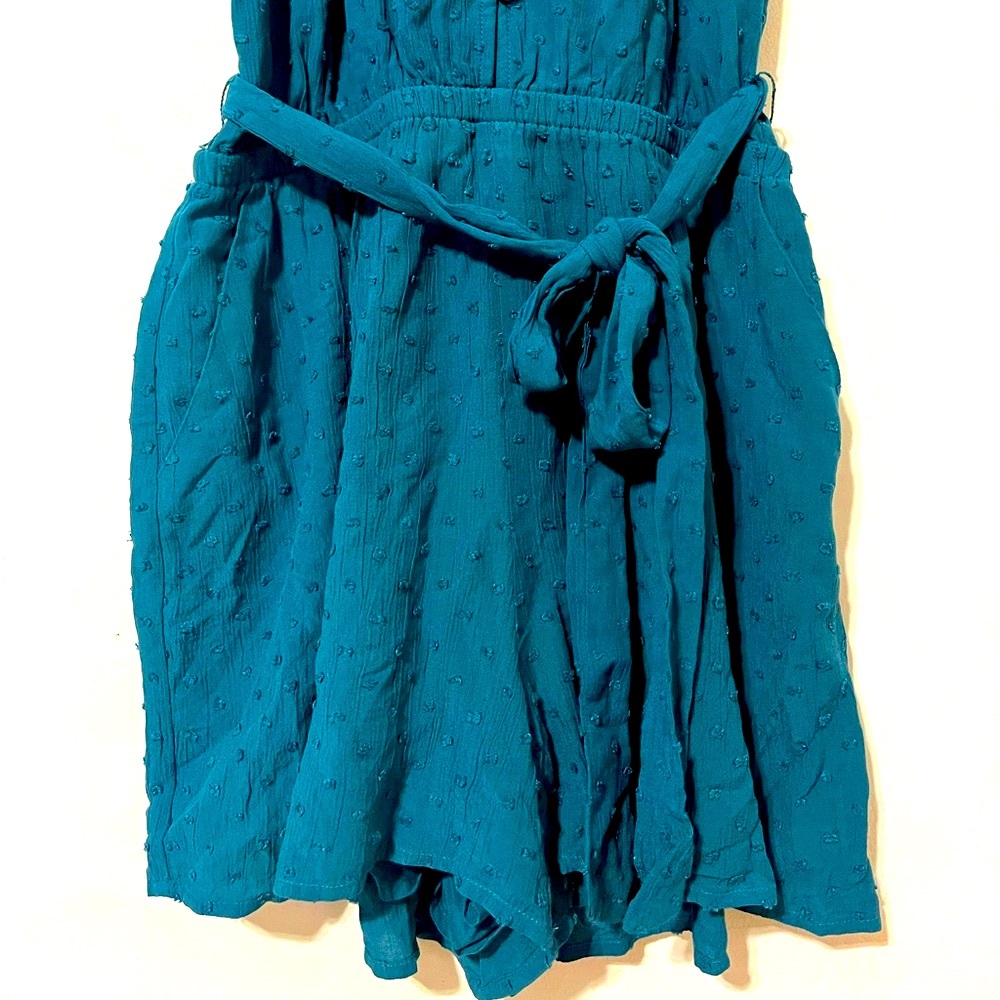 Loft Petite Clip Dot Romper NWT - Picture 4 of 7